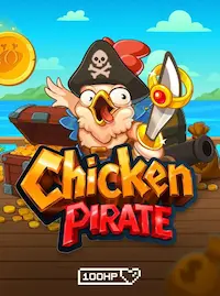 Chicken Pirate crash game at GOLDBAT COM