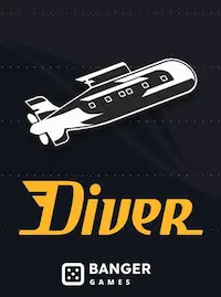 Diver crash game at GOLDBAT COM