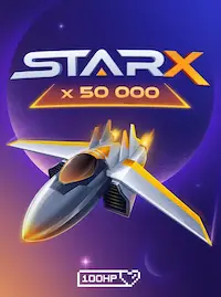 StarX crash game at GOLDBAT COM